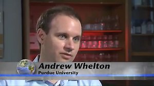 VIDEO: Engineers, funded by an NSF rapid response research grant, investigated possible lingering impacts from the Elk River chemical spill in West Virginia. They went door-to-door, testing tap water for possible impact on plastic pipes in home plumbing systems. | National Science Foundation (NSF)