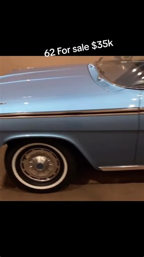 1962 impala convertible. 283, 2 speed powerglide, power steering, disc brakes, ice cold vintage air, music system, front and rear guards, skirts, new tires, new dark blue top, super nice car, runs and freeway drives, everything works! Original silver blue car ... Dm for pictures lmk #1962impala #1962impalass #1962impalaconvertible #1962impalaconvertibleforsale