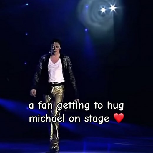 Heartwarming Moments: Michael Jackson Fans Hugging Him On Stage