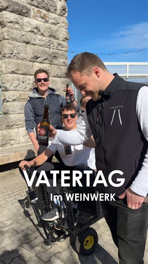 Vatertag im Weinwerk: Bier, Wein & Wanderer-Stopp