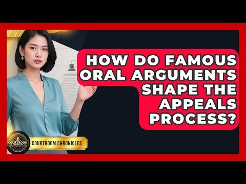 How Do Famous Oral Arguments Shape The Appeals Process? - Courtroom Chronicles