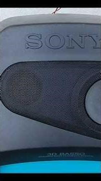 Old Subwoofer Restored