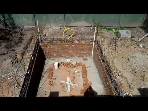 Construcción de piscina/pileta