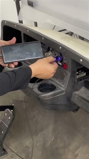 3-in-1 Multifunctional F&R Key Switch 🎯 #golfcart #golflife #usbcharger #fyp #driveup