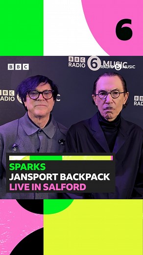 BBC Radio 6 Music | Jansport Backpack 🎒 Russell and Ron Mael aka Sparks joined Huw to play tracks from their brand new album Mad! 🎤 Listen now on BBC Sounds | Instagram