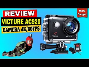 VICTURE AC920 4k 60fps Action Camera: Full Review (Unboxing, Settings, Videos Footage)