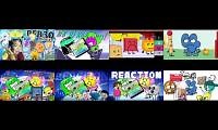 Mix of 8 videos from youtube : BFB (BFDI SEASON 4) FINALE REACTION MASHUP V3
