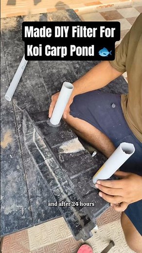 🔴How To Make DIY Filter For Fish Pond🙋🐟 #shorts #fishtank#guppyfish#fish#koifish#goldfish#ponds