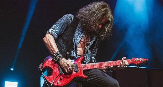 “I got a Vox teardrop reissue for $500. I tore everything out and off except for the neck”: Joe Perry on the weirder guitars in his collection