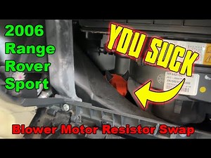 L320: Fan at FULL BLAST fix - 2006 Range Rover Sport