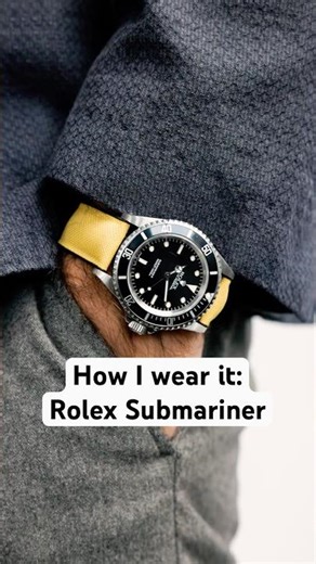 Rolex Submariner with a Twist