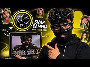 How to use Snapchat Filters in pc/laptop webcam 2026 How to Download Snapcamera and use filter 2026