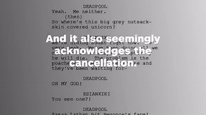 Deadpool Animated Series Rejected Test Footage Reportedly Leaks