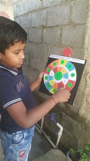 Math Projects For 5th Class || School Project || Multiplication Math Projects #shorts #project #diy