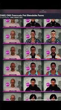 Where to get New 91 Parent Heads / Skins #gtavrp #gta #fivem #fivemmod #gta5mods