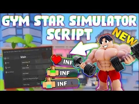 *NEW* Gym Star Simulator Script (PASTEBIN 2024) (AUTO SKIP COMPETION,AUTO RANK ,AUTO HATCH , SPEED )