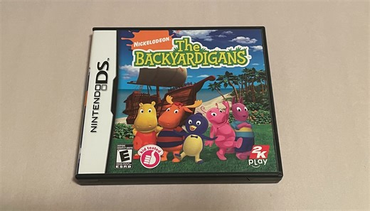 花园小尖兵 The Backyardigans 美版 任天堂ds 实体试玩