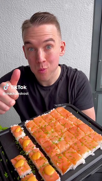 Sushi i Långpanna - Enkla och Lyxiga Snittar