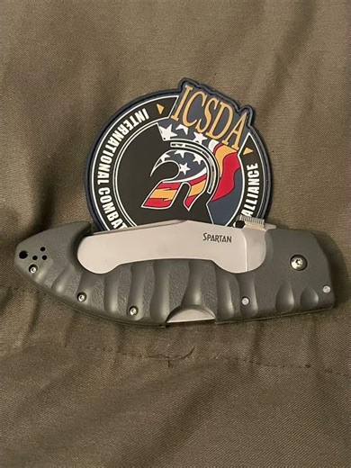 Cold Steel Spartan Serrated #coldsteelknives #coldsteel4 #navajasyamigos #spartan