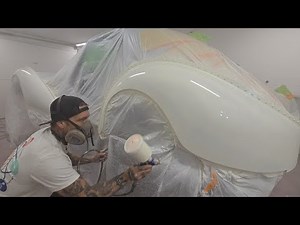 After 9 years… we’re FINALLY painting the $40M Bugatti recreation 🥳