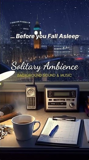 Security Watch, Spot Intruders while listening to Background Rain Sounds for Stress Relief.