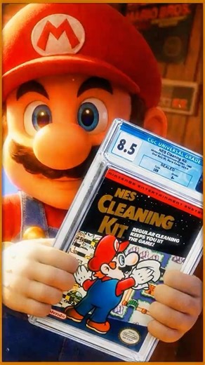 This Isn’t a Game…It’s a Graded NES Cleaning Kit