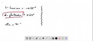 ∵BIO Predict/Calculate Optical Activity Optically active molecules have the property of rotating the direction of polarization of linearly polarized light. Many biologically important molecules have this property, some causing a counterclockwise rotation (negative rotation angle), others causing a clockwise rotation (positive rotation angle). For example, a 5.00 gram per 100 mL solution of l-leucine causes a rotation of -0.550^∘ ; the same concentration of d -glutamic acid causes a rotation of 0
