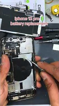 iPhone 12 Pro Battery Replacement | Battery Change Repair#iphone #iphone12pro #fixmyphone