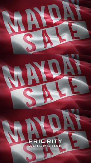 MAYDAY MAYDAY 🚩 The sale of the year is here. Over 2,000 cars, trucks and SUVs are at Priority Automotive with financing as low as 0% APR - don't miss out!