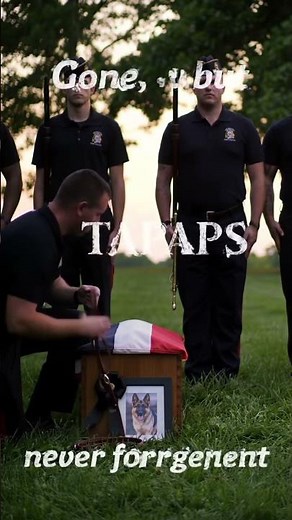 Final Farewell to a Hero 🐾💔 German Shepherd K9 Funeral Tribute