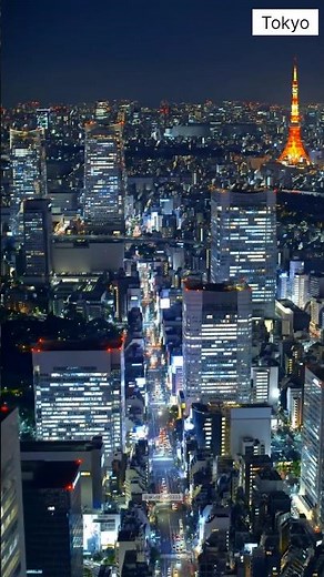 Unbelievable! 😍 Tokyo City Night View Like Never Before | Tokyo Tower | Tokyo Skytree