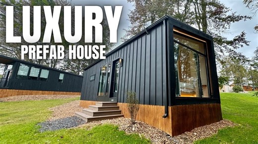 "Luna" by Zook Cabins | 1 Bed, 1 Bath Tiny House Cabin Tour