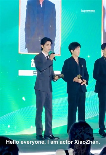 Tencent Video Weibo updated: Xiao Zhan shares his thoughts on his Magnolia Award nomination.