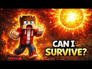 Minecraft but the sun burns me 🥵