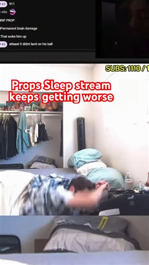 Streamer does a Sleep stream 💀