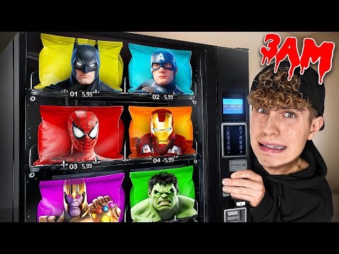 ÖFFNE NIEMALS MYSTERY SPIDERMAN BATMAN HULK AUTOMATEN PÄCKCHEN um 3 UHR!!