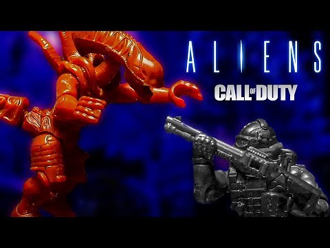 Mega Construx ALIEN Stop Motion 2021 (Call of Duty Mega Construx Stop Motion Mega Books Stop Motion