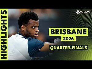Medvedev, Mpetshi Perricard & Korda All Feature | Brisbane 2026 Quarter-Final Highlights