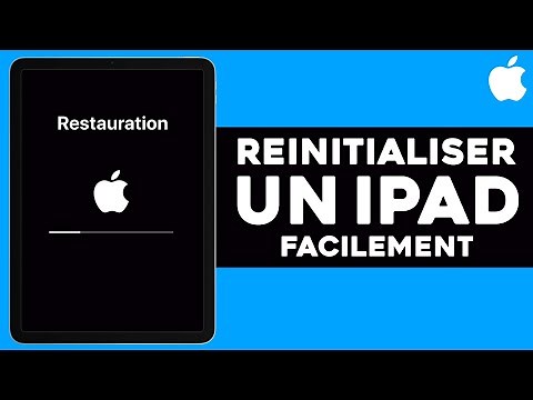 COMMENT RÉINITIALISER UN IPAD FACILEMENT - TUTO