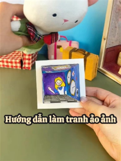 Mèo Mini Thò Tay Vào Hố Lõm Tranh – DIY Handmade Đáng Yêu