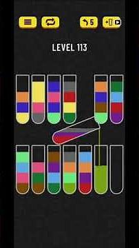 water sort puzzle level 113