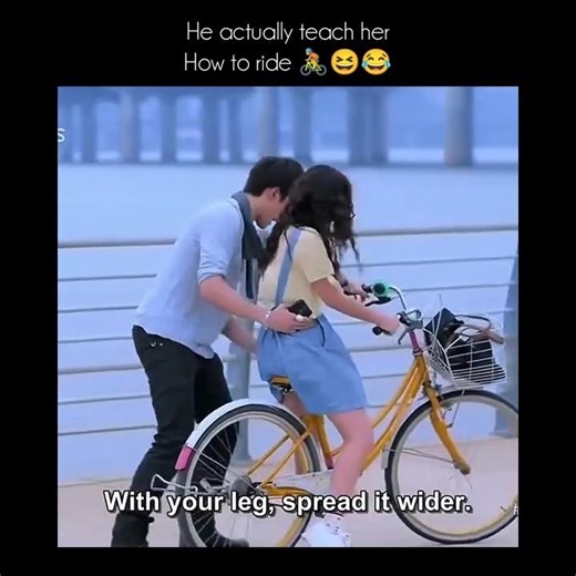 He actually teach her how to ride🚴 #kdrama #asiandrama #follow #love#shorts