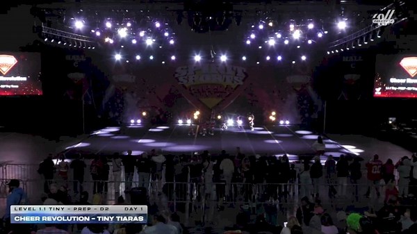 Cheer Revolution - Tiny Tiaras [2026 L1.1 Tiny - PREP - D2 Day 1] 2026 Spirit Sports Myrtle Beach Nationals