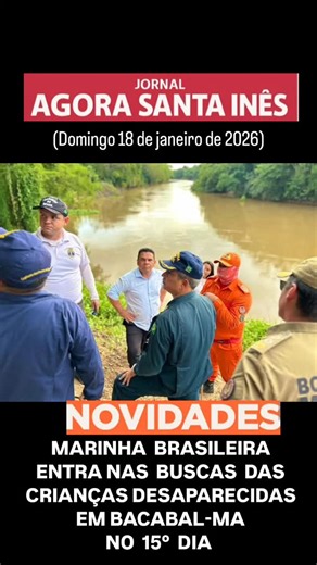 Clélio Silveira Filho on Instagram: "## Buscas por crianças desaparecidas no Maranhão completam 15 dias com reforço da Marinha e uso de tecnologia avançada A operação usará o equipamento side scan sonar, especializado em escanear o fundo do rio e localizar objetos submersos As buscas pelos irmãos Ágatha Isabelle, de 6 anos, e Allan Michael, de 4, desaparecidos em Bacabal (MA), completam 15 dias neste domingo (18). A operação foi reforçada com a chegada de 11 militares da Marinha, que chegaram à 