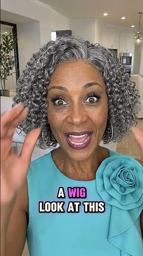 Get ready with me! Church day outfit! #graywigs #saltandpepperhair #sundayoutfit #silverhair #wigs
