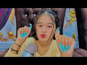 Relaxing ASMR With Long Nails 💅 | Gentle Tapping & Scratching Sounds | Stress Relief