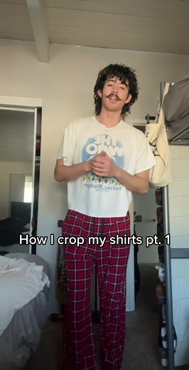 Vintage Shirt Cropping Tutorial: How to Crop Shirts