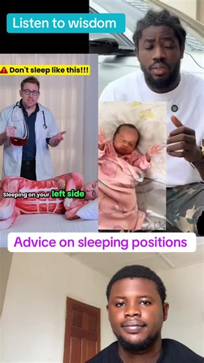 Sleeping positions with it benefits. #tiktokghana🇬🇭 #healthtips #creatorsearchinsights #Yeboah Agyekum #foryoupage @Yeboah Agyekum