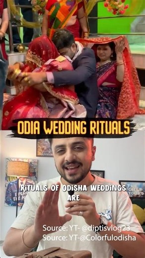 Odia wedding rituals #orissa #wedding #bride #groom