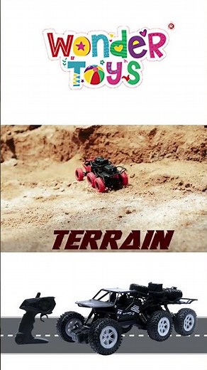 Wonder Toys Alloy Monster Car (MT-8411) – The Ultimate Remote Control Off-Road Beast!